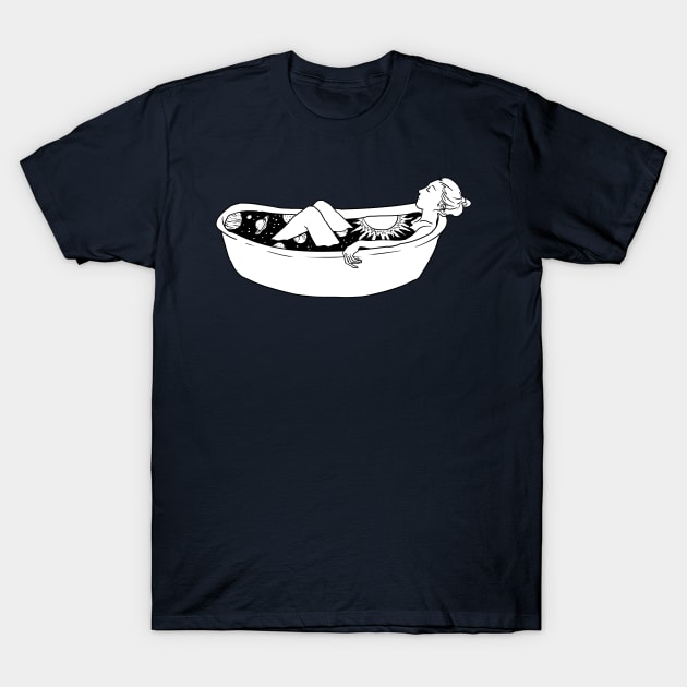 space bath T-Shirt by takee912